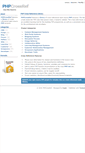 Mobile Screenshot of phpcrossref.com